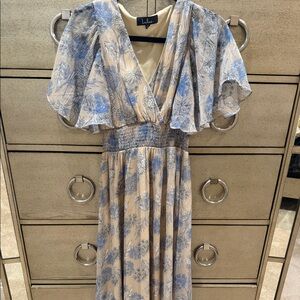 Lulus Midi Dress (bump friendly)